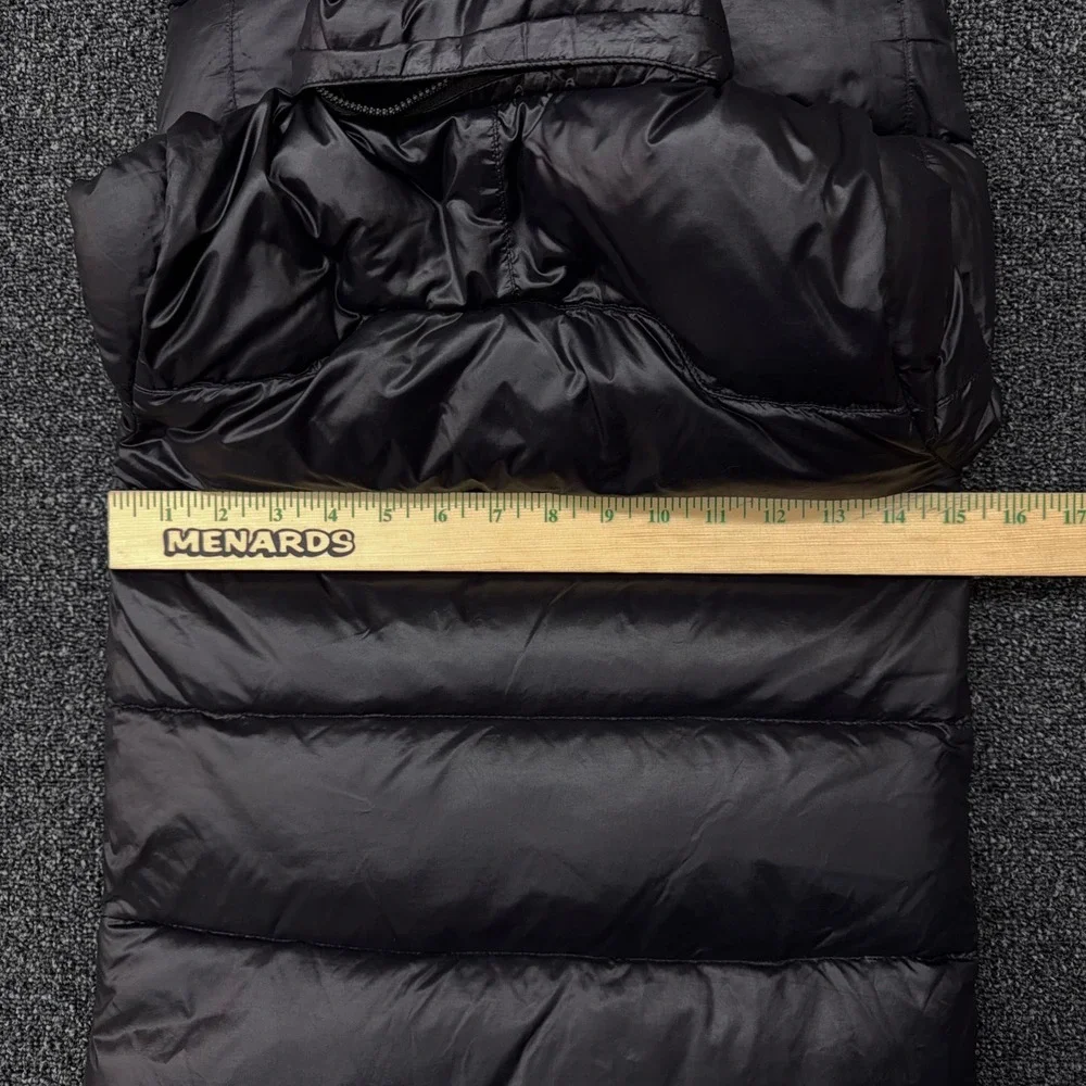 Polo Ralph Lauren Kids Black Puffer Jacket Size S 8‎ Red Pony Quilted No Hood